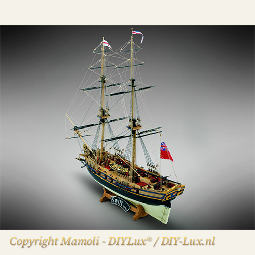 Mamoli MV59 Swift houten scheepsmodelbouwpakket