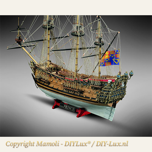 Mamoli MV80 HMS Prince houten scheepsmodelbouwpakket