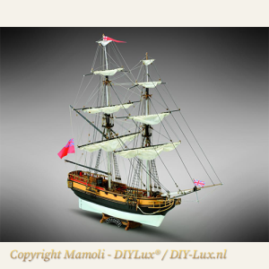 Mamoli MV81 HMS Valiant houten scheepsmodelbouwpakket