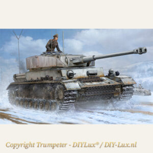 Trumpeter 922 German Pz.Beob.Wg.IV Ausf.J kunststof tankmodel bouwpakket schaal 1/16