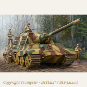 Trumpeter 923 German Sd.Kfz.186 Jagdtiger kunststof tankjager bouwpakket schaal 1/16