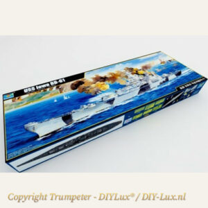 Trumpeter 3706 USS Iowa BB-61 kunststof slagschip bouwpakket schaal 1/200