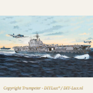 Trumpeter 62001 USS Hornet CV-8 kunststof vliegdekschip bouwpakket schaal 1/200