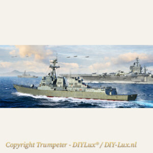 Trumpeter 62009 USS Oscar Austin DDG-79 kunststof scheepsmodel bouwpakket schaal 1/200