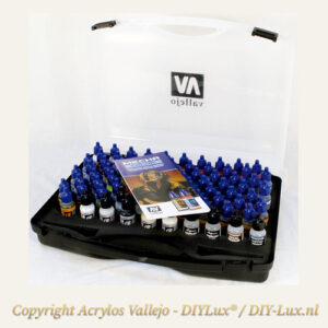 Vallejo 69990 Mecha Color Color case (80 kleuren) verfset