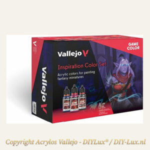 Vallejo 72182 Inspiration Color Set verfset