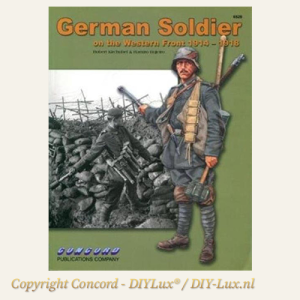 Concord 6529 German Soldier on the Western Front 1914-1918