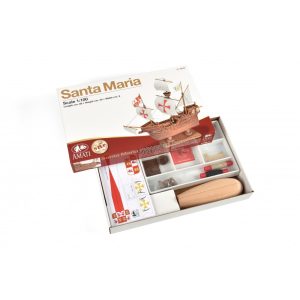 Amati A600-03 Santa Maria First Step houten scheepsmodelbouwpakket schaal 1:100