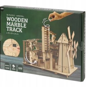 Wooden Marble Track - houten knikkerbaan